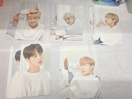 BTS MEDIHEAL 明信片 postcard RM JIN SUGA J-HOPE JIMIN V JUNGKOOK