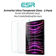 ESR iPad Air 5/4 & iPad Pro 11 Armorite Ultra-Tempered Glass 2pcs Pack