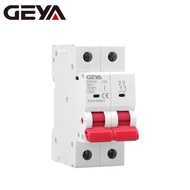 GEYA GYM10 AC MCB 2Pole 6A 10A 16A 20A 25A 32A 40A 50A 63A 220V/400V Circuit Breaker C Curve 6KA
