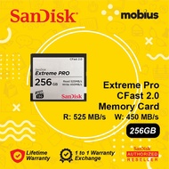 Sandisk 256GB Extreme Pro Cfast 2.0 CompactFlash Memory Card