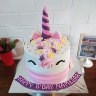 kue ultah unicorn / kue ultah anak perempuan /unicorn birthday cake