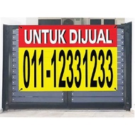 (Ready Template) BANNER #RUMAH SEWA,JUAL/PROPERTY BANNER/FOR RENT, SALE/TO LET/FACTORY FOR SALE/TO L