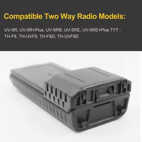 6 AA Battery Case Storage Box Adapter For Baofeng UV5R 5RA 5RB 5RA Plus BL5L Two Way Radio Electroni