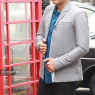 Blazer Jacket Gray Casual Style | Limited stock | Cu777