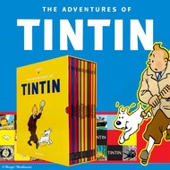 [23 books - complete set] The Adventures of Tintin | Tintin Comic Strip Books Set