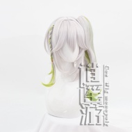 Nahida Cosplay Bộ Tóc Giả Gradient Đuôi Đơn Phụ Kiện Tóc Dành Cho Chơi Game Và Anime Sự Kiện Thoát T