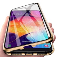 360 Metal Magnetic Adsorption Case For Xiaomi Mi 13T 11T Redmi Note 13 12 11 11S 10 10S 9S 8 8T POCO