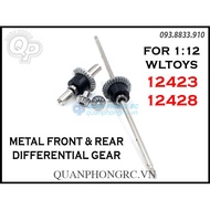 Bộ Nâng Cấp Visai Metal Trước Sau dành cho WLtoys 12423 12428