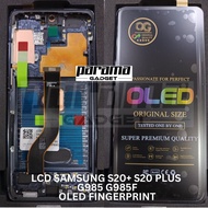 LCD SAMSUNG S20 PLUS G985 G985F TOUCHSCREEN OLED FINGERPRINT ORIGINAL OG