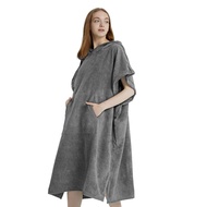 Surf Poncho Towel Poncho Quick-Dry Towel Hoodie Microfiber Beach Robe Changing Poncho Swim Towel Bea