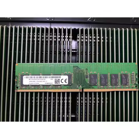 For MT RAM 16GB 2RX8 DDR4 2400 PC4-2400T-EE1 MTA18ASF2G72AZ-2G3B1 Server Memory