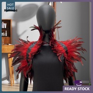 HLS Allergy-free Feather Shawl No Irritation Feather Shawl Feather Shrug Shawl Soft Adjustable Colla