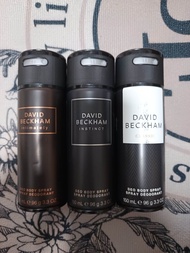David Beckham deo body spray 150ml.