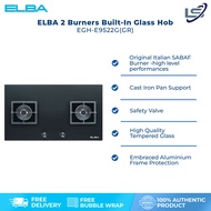 ELBA 2 Burners Built-In Glass Hob EGH-F9542G(GR)