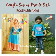 Couple RG08 and RM08 Ragga kids Children's T-shirt Dress