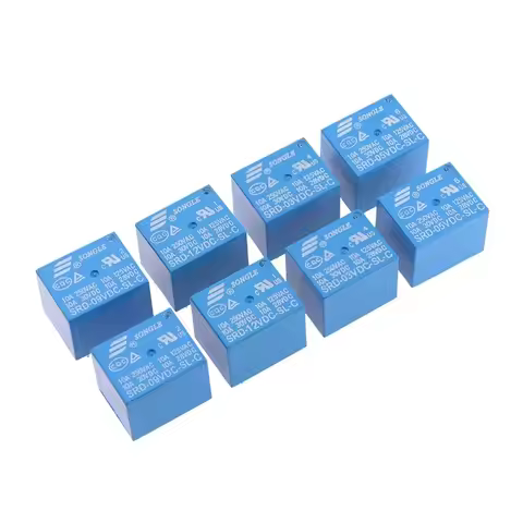5Pcs/Lot Relays SRD-03VDC-SL-C SRD-05VDC-SL-C SRD-06VDC-SL-C SRD-09VDC-SL-C SRD-12VDC-SL-C 3V 5V 6V 