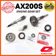 [100% ORIGINAL] QJ AX200 AX 200 ENGINE ENJIN GEAR SET ORIGINAL QJ MOTOR