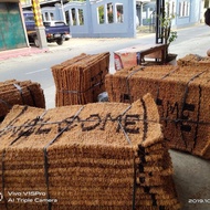 Coconut fiber doormat coconut fiber 80x45 B2E0 PREMIUM KOREA welcome doormat vermicelli doormat chea