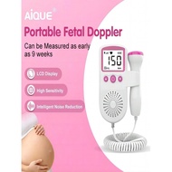 MIKKO Household Portable Fetal Doppler Heart Rate Monitor Accurate Fetal Heart Rate Test  Fetal Move