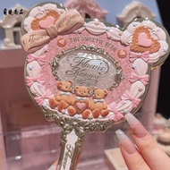 Sweetheart Bear Handheld Mirror - กระจกแต่งหน้าสุดน่ารักน่ารักจาก FLOWER KNOWS