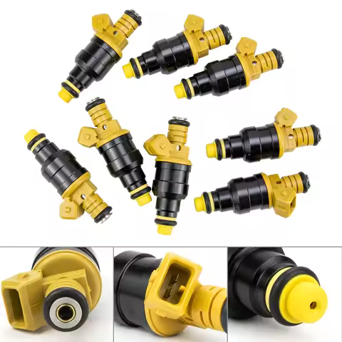 8Pc EV1 Petrol Fuel Injector 0280150943 822-11111 822-11124 for Ford F150 F250 F350 4.6L 5.0L 5.4L F