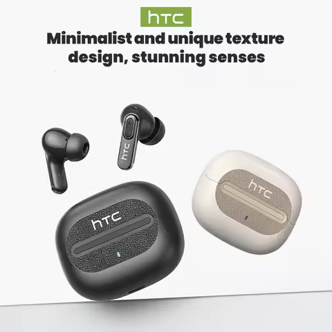 HTC NE60 AI Translate wireless earbuds Bluetooth In Ear headphones Noise Reduction Business Earphone