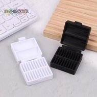 TRACYILLOIAN Coin Cell Battery Storage , Portable 10/20/30 Hole CR2032 Battery Box, High Quality Pla