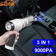 9000Pa 3 in 1 Car Wireless Vacuum Cleaner 120W Blowable Cordless Handheld Auto Vacuum Home amp; Car Dual Use Mini Vacuum Cleaner