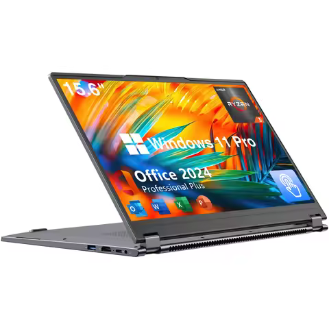 2 in 1 Laptop Computer,15.6" 16GB 512GB Touchscreen , AMD Ryzen R3 3200U, Radeon Vega 3, 1920x1080 F