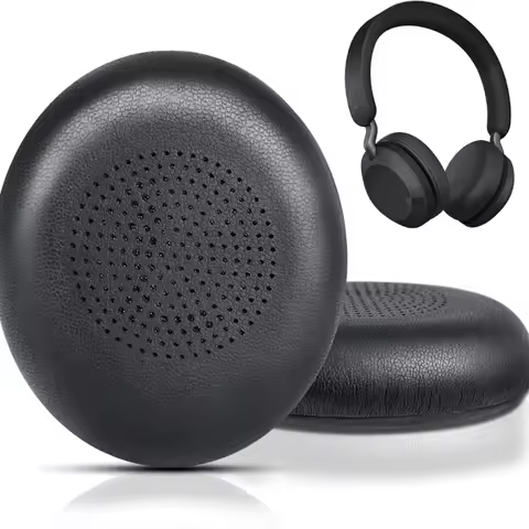 Earpads Replacement for Jabra Evolve2 65 (Evolve 2 65MS 65UC MS UC)/Evolve2 40 (40UC 40MS USB)/Elite