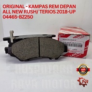 Front BRAKE Pads ALL NEW Rush/Terios 2018-UP ORIGINAL BRAKE PAD (04465-BZ250)