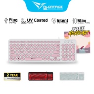 Alcatroz JellyBean U200 USB Wired Membrane Keyboard