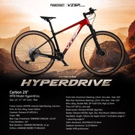 จักรยานเสือภูเขา Visp Hyperdrive เฟรมคาร์บอน ล้อ 29” ชุดขับ Shimano XT 12 สปีด