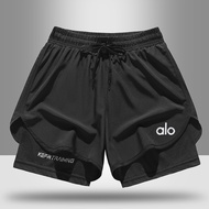 Unisex Sportswear Shorts 2 in 1 Dri Fit Quick Dry Gym Shorts Cycling Shorts for Running