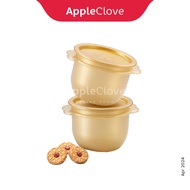 Tupperware One Touch Bowl (2) 750ml Gold Color