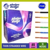 ⇦ ◇ ∛ PHELPSDODGE - THHN WIRE 8.0mm² STRANDED. CUT SIZE 80PESOS PER METER.