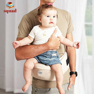 SQUAD Breathable Baby Carrier Newborn Front Holding Soft Material Baby Waist Stool Portable Horizont