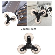 [kanye2dc] Shopping Cart Stair Climbing Wheel Triangle Wheel for Moving Dolly Trolley