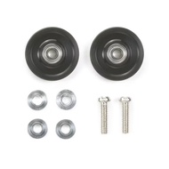 TAMIYA Roller [15437: ️700] 13mm Aluminum Ball-Race Rollers (Ringless) Black Anodize