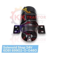 Solenoid Stop Engine 24V – 6DB1 / 69902-0-0460 – Komatsu 4D94 / 4D105