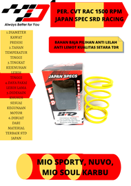PER CVT MIO MIO SOUL MIO SPORTY RACING 1500 RPM SRD RACING