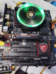 [ชุดรวม CPU+เมนบอร์ด+ซิงค์ลม มือสอง] ซีพียู Intel core i5-4690 + เมนบอร์ด MSI H97 GAMING 3 /สินค้าเท