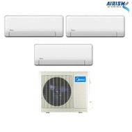 MIDEA AIRCON ALL EASY PRO R32 INVERTER SYSTEM 3 (5 TICKS) - SUPPLY ONLY