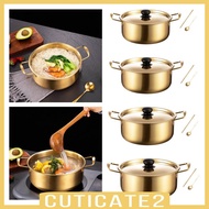 [Cuticate2] Korean Ramen Cooking Pot Instant Noodle Soup Pot for Camping Backyard Pasta