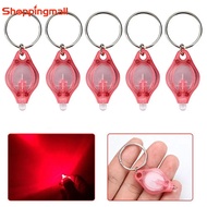 UV Mini Keychain LED Flashlight Outdoor Camping Torch Light Lamp Key Ring Light Torch Black Light UV