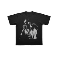 Localmen Men'S Drake All The Dogs Graphic Tee - Black And White Hip Hop Rap Tee, Geometric Design Ca