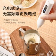 【2.4万人收藏】手持电动家用搅拌器打蛋器小型迷你咖啡奶茶搅拌器半自动奶油【 24000 people's collection 】 Handheld electric household use z