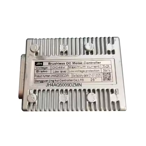 Electric Bike Brushless Motor Controller JH4AQ5009DZMN 48V 25A for Electric Scooters MTB Accessories