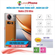 PPF-NANO Nubia Z70 Ultra self-healing anti-fingerprint screen protector - Lovephone
