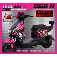 Uwinfly d66a japanise -Uwinfly66a/66b - decal sticker for Japanese motif electric bikes for Uwinfly 